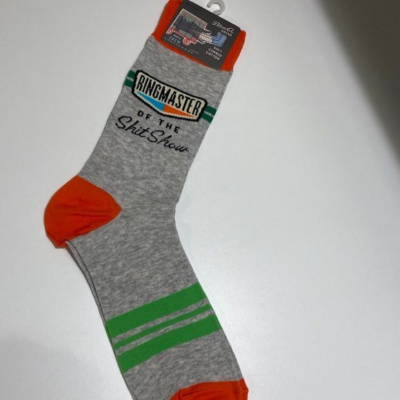 Ringmaster of the Sh*t Show Mens Socks - Picture 3 of 5